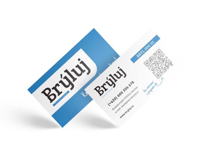 Kartička Brýluj
